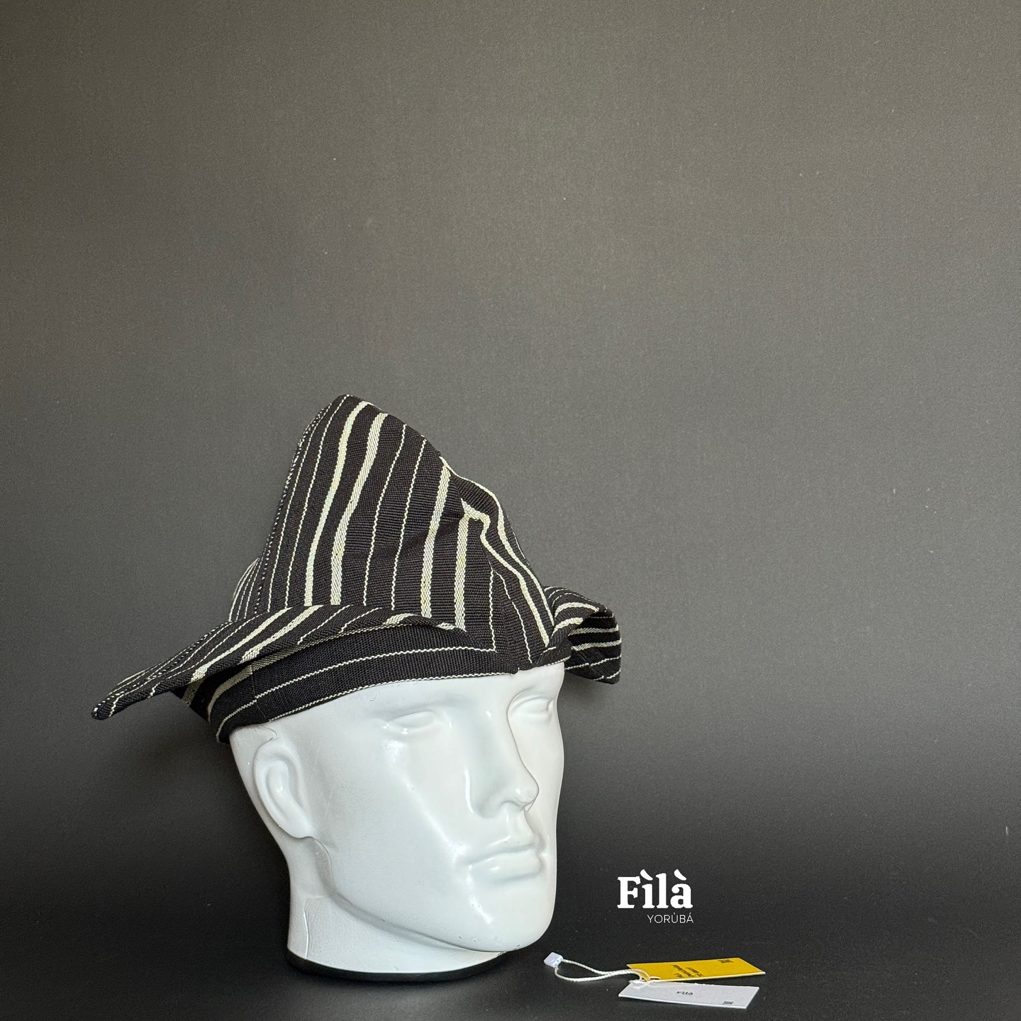 Handwoven Aso-Oke Cap